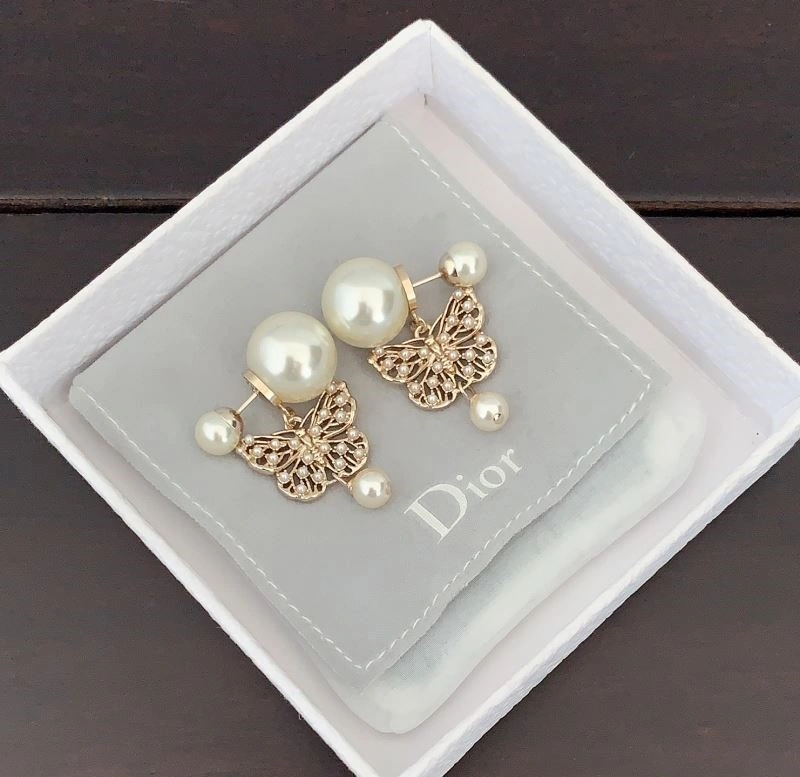 Christian Dior Earrings SmoothTexture 233227