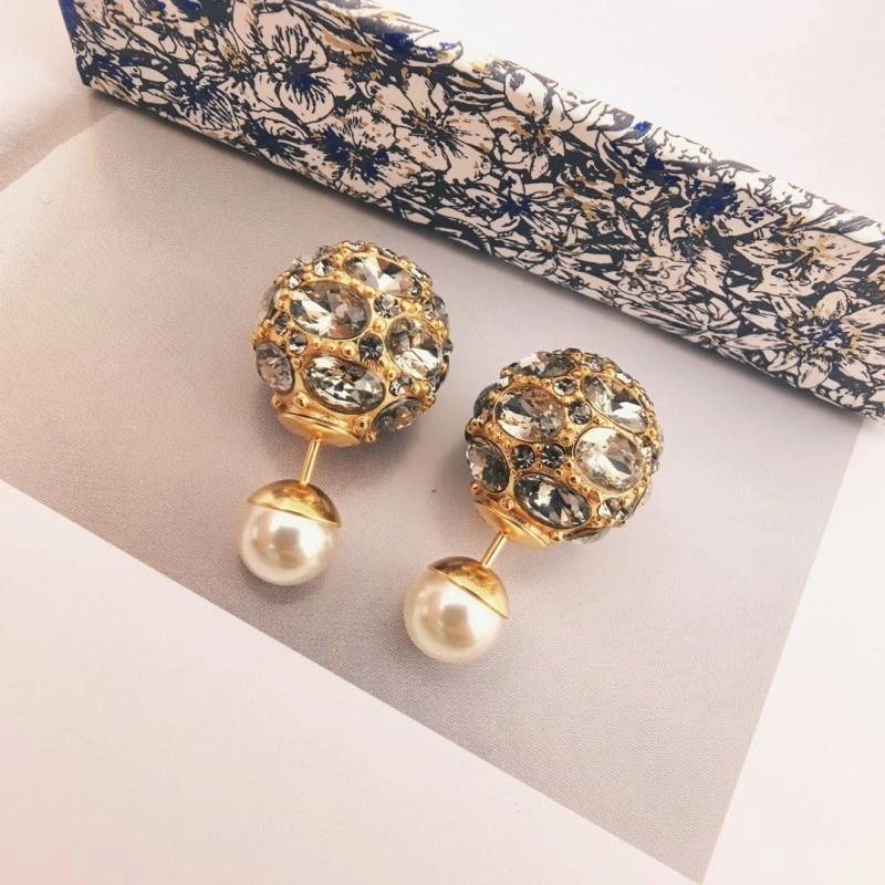 Christian Dior Earrings Bright 233098