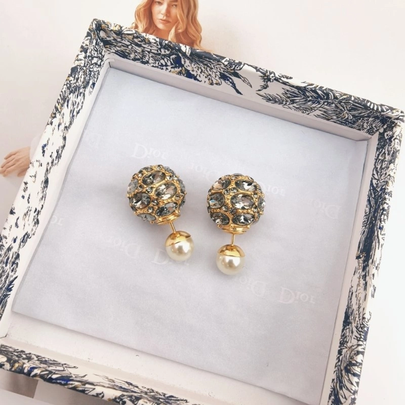 Christian Dior Earrings Bright 233098