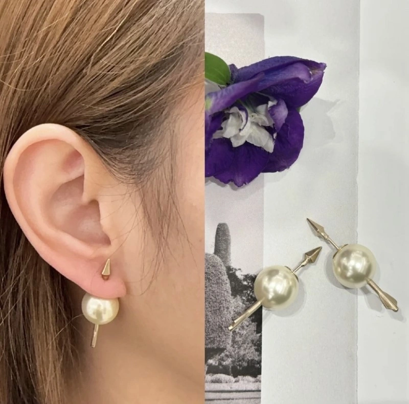 Christian Dior Earrings ZipUp 233107