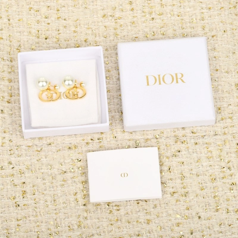 Minimalist Christian Dior Earrings 232882