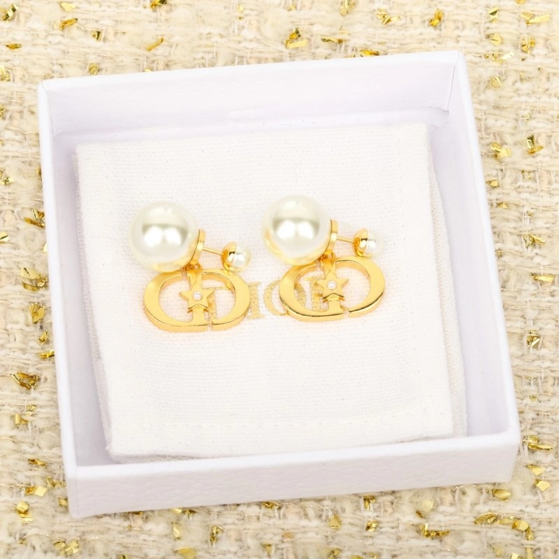 Minimalist Christian Dior Earrings 232882