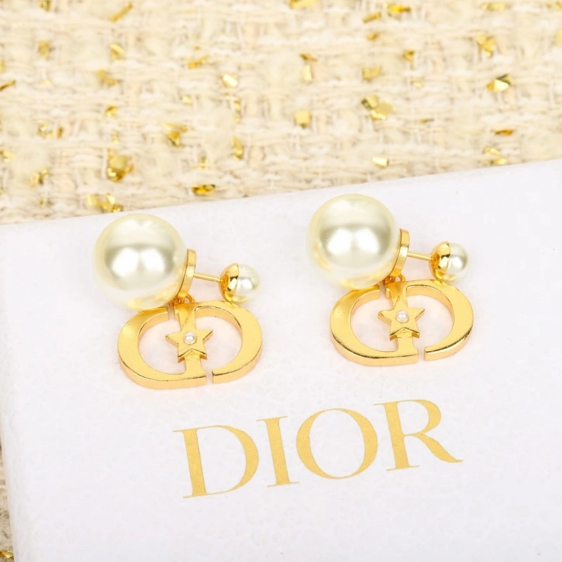 Minimalist Christian Dior Earrings 232882