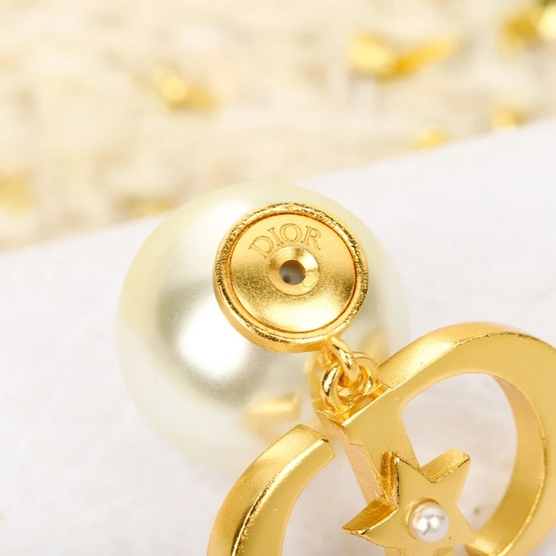 Minimalist Christian Dior Earrings 232882