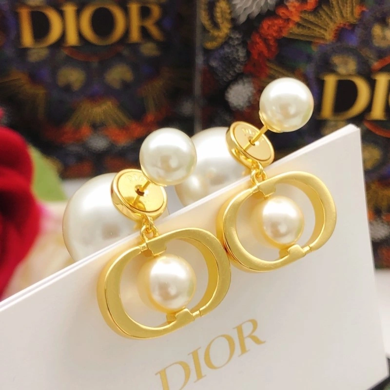 Christian Dior Earrings Compact 232786
