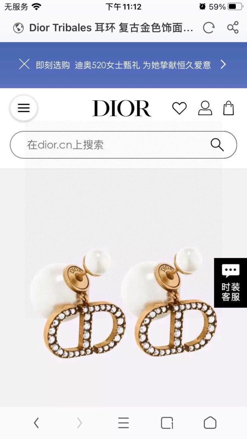 Christian Dior Earrings WellDesigned 232784