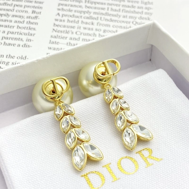 Christian Dior Earrings Minimalist 232763
