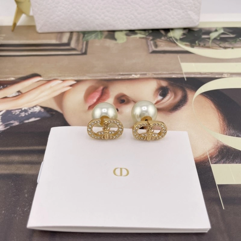 Compact Christian Dior Earrings 232759