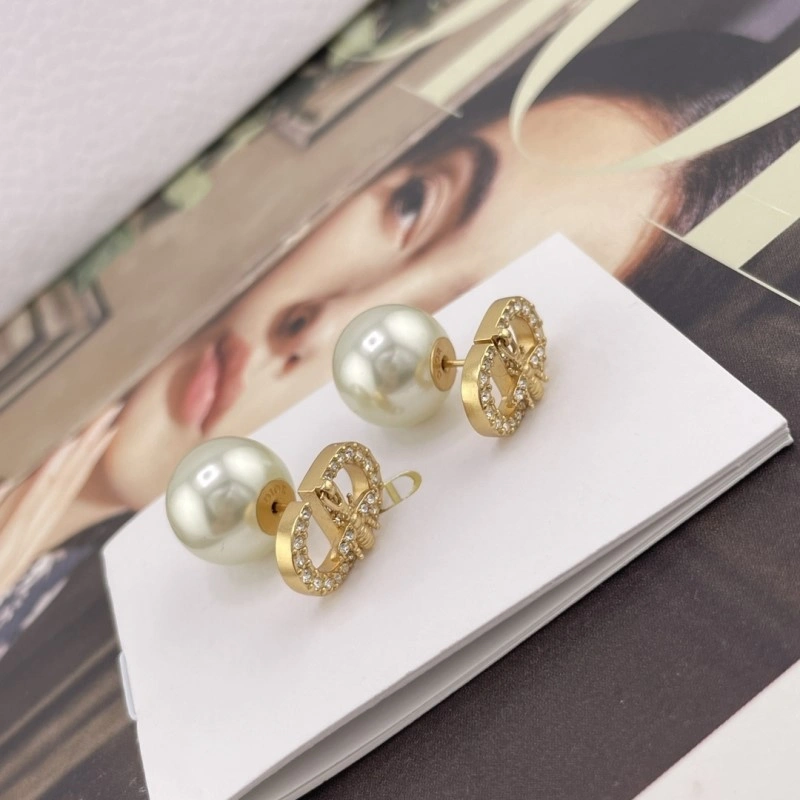 Compact Christian Dior Earrings 232759