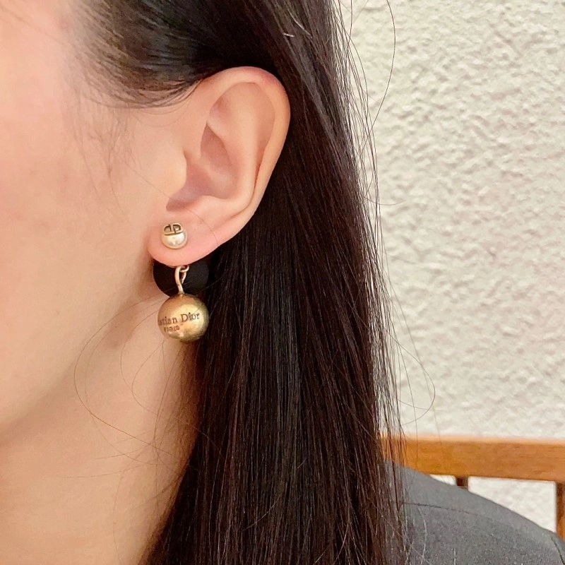 Christian Dior Earrings Cozy 232754