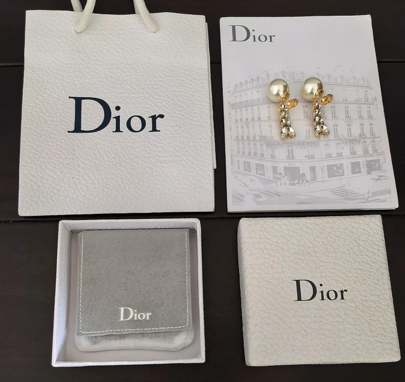 Christian Dior Earrings SmoothTexture 232762