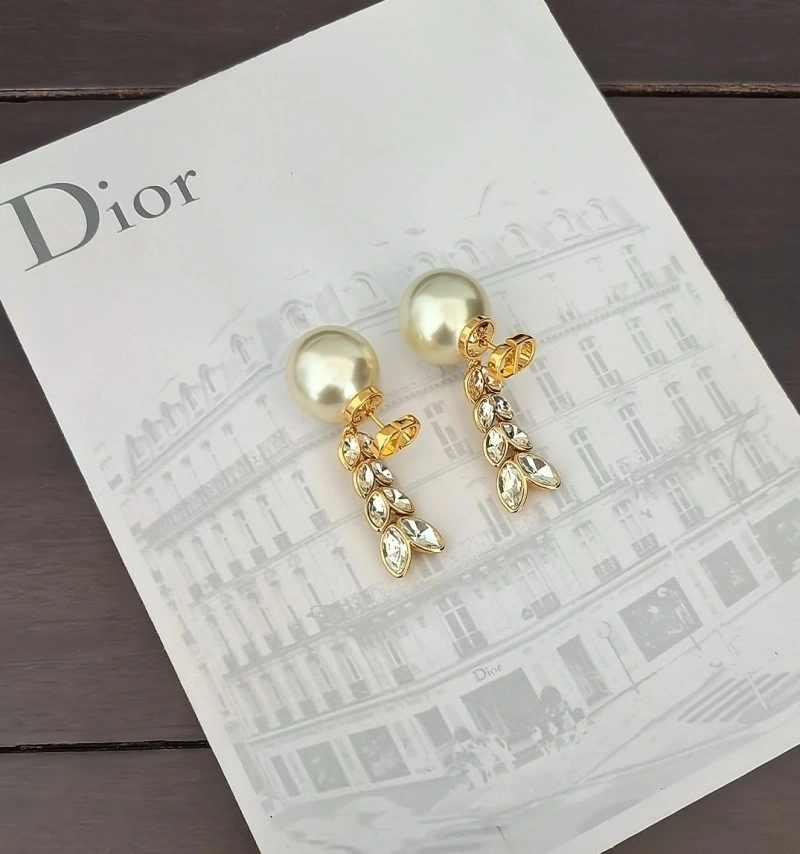Christian Dior Earrings SmoothTexture 232762