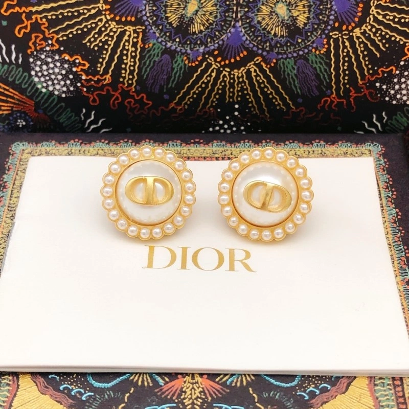 Christian Dior Earrings Vibrant 232724