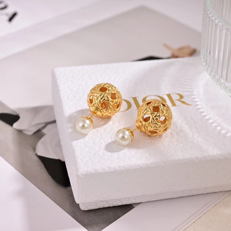 Christian Dior Earrings Colorful 232707