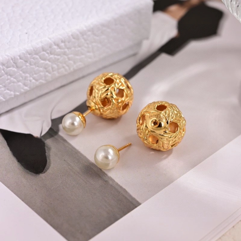 Christian Dior Earrings Colorful 232707