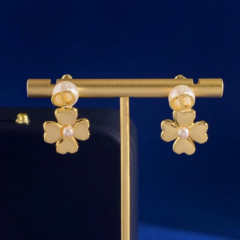 Christian Dior Earrings SmoothTexture 232682