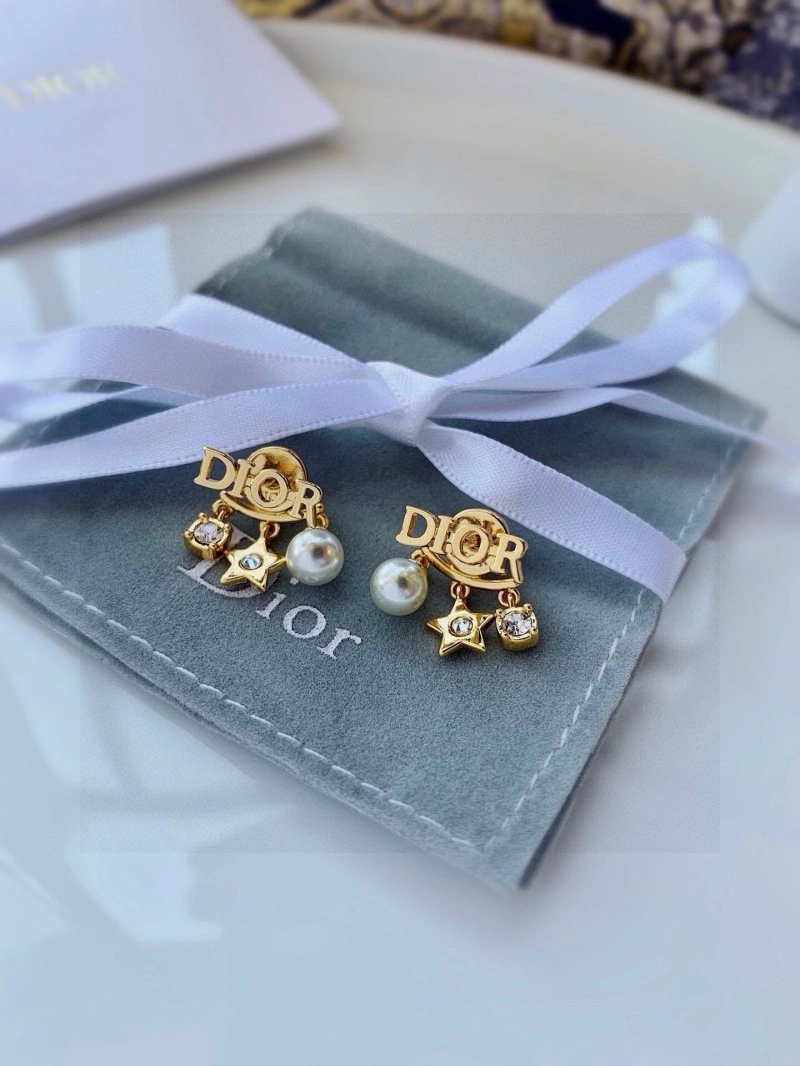 SmoothTexture Christian Dior Earrings 232664