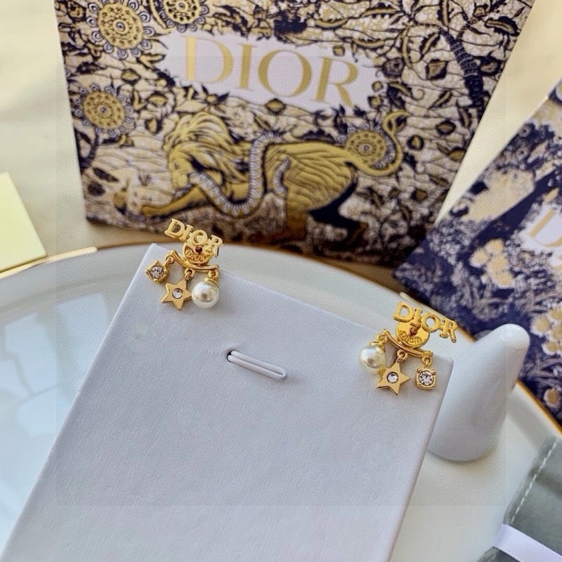 SmoothTexture Christian Dior Earrings 232664