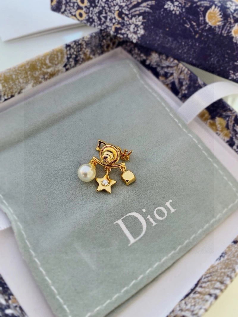 SmoothTexture Christian Dior Earrings 232664