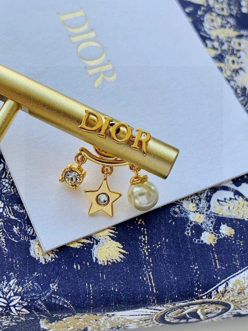 SmoothTexture Christian Dior Earrings 232664