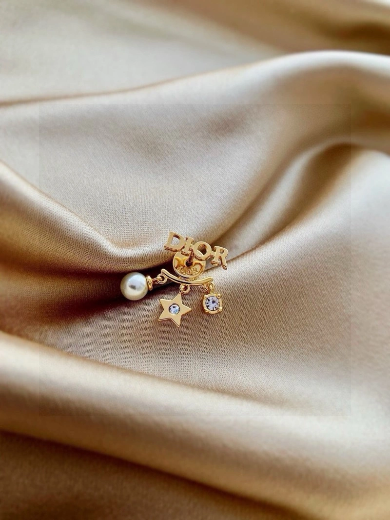 SmoothTexture Christian Dior Earrings 232664
