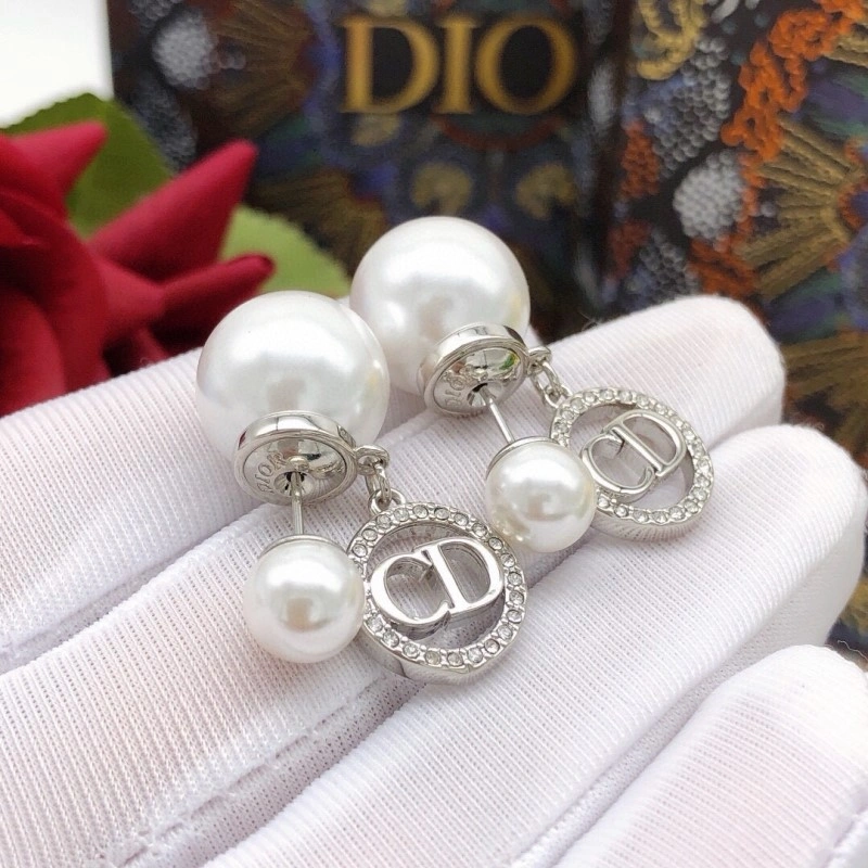 Christian Dior Earrings Neat 232654