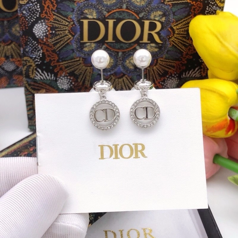 Christian Dior Earrings Neat 232654