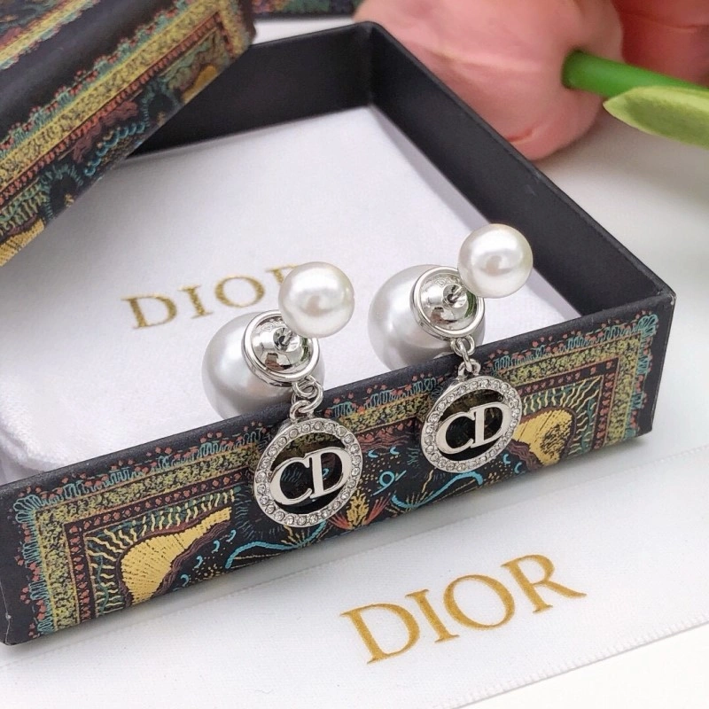 Christian Dior Earrings Neat 232654