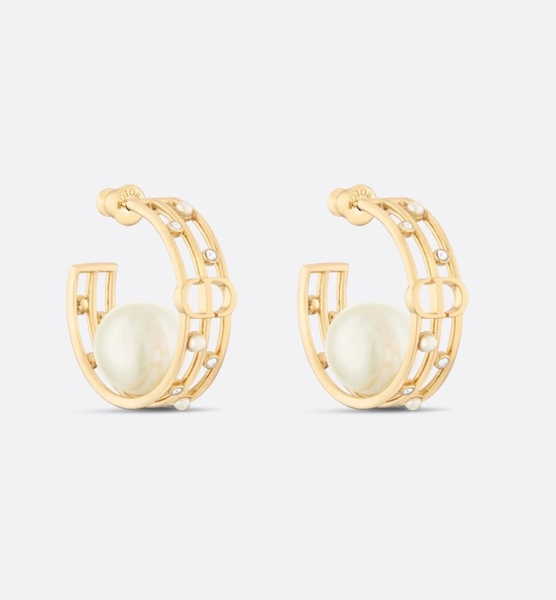 SmoothTexture Christian Dior Earrings 232688