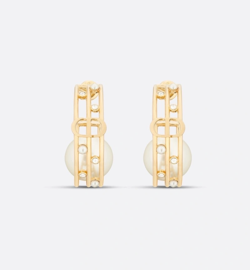 SmoothTexture Christian Dior Earrings 232688