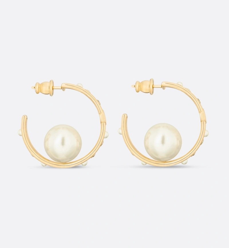 SmoothTexture Christian Dior Earrings 232688