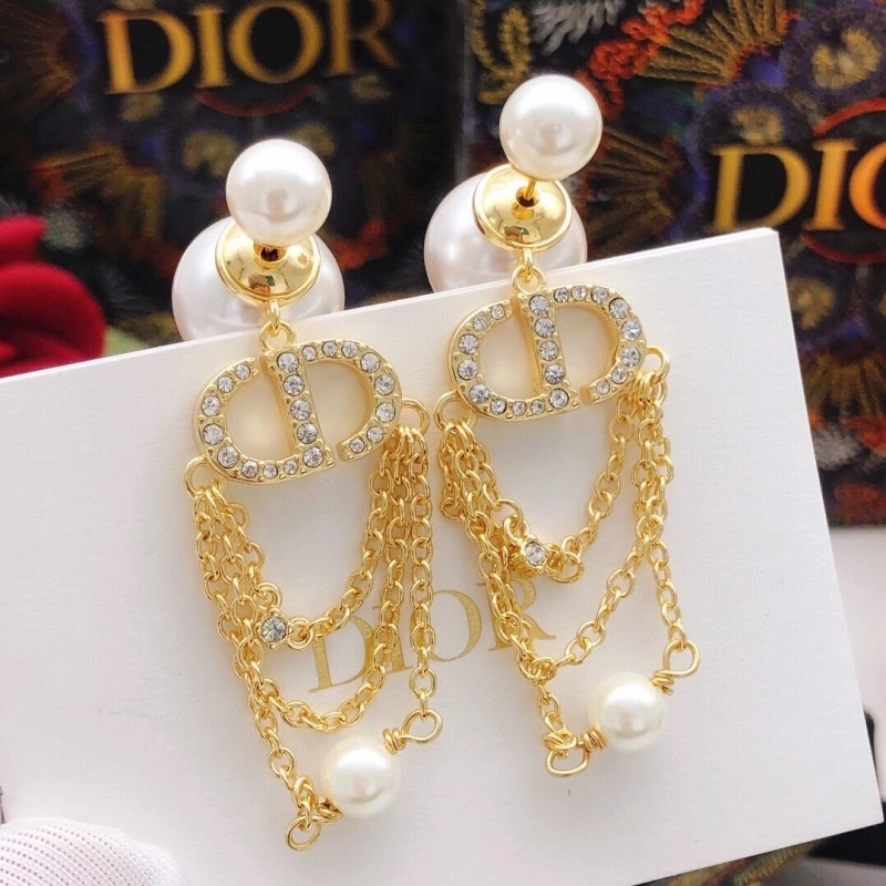 Christian Dior Earrings Stretchable 232623