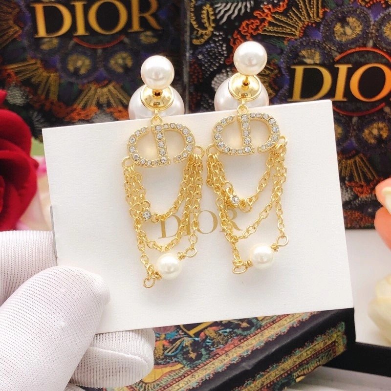 Christian Dior Earrings Stretchable 232623