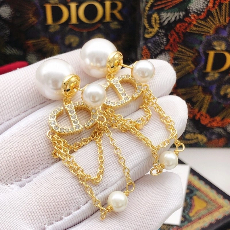 Christian Dior Earrings Stretchable 232623