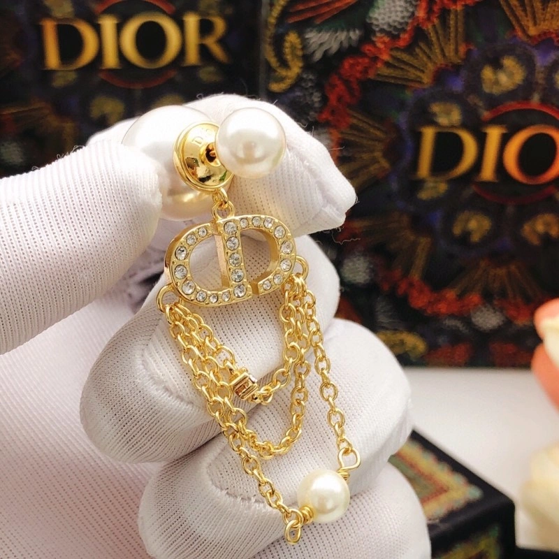 Christian Dior Earrings Stretchable 232623