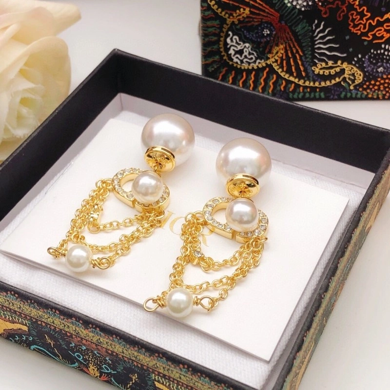 Christian Dior Earrings Stretchable 232623