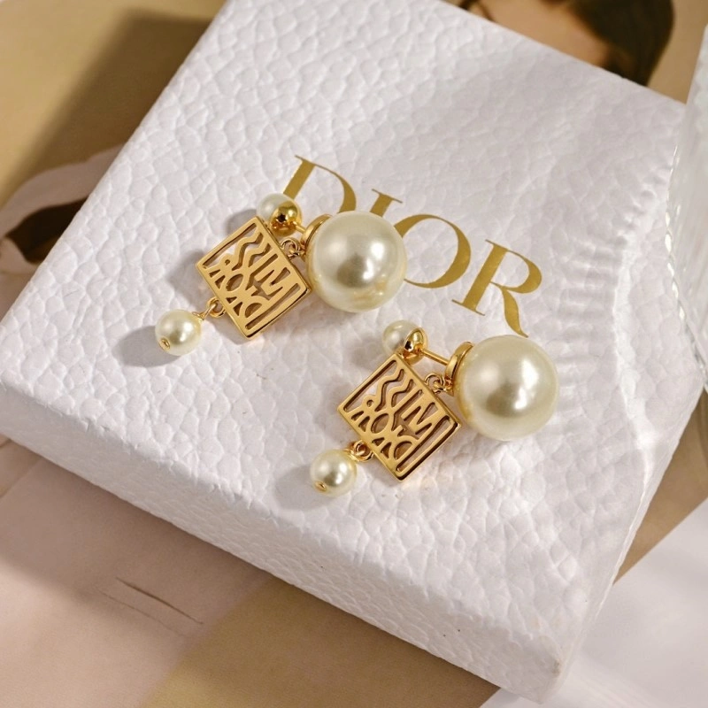 Colorful Christian Dior Earrings 232584