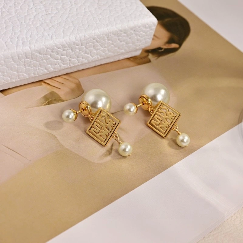 Colorful Christian Dior Earrings 232584