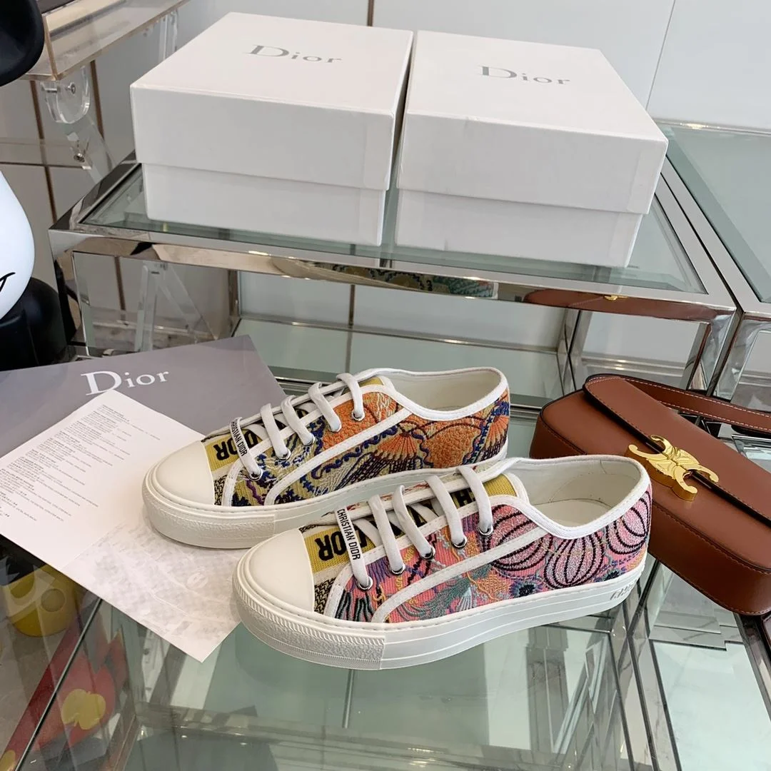 Breathable Christian Dior Flat Shoes 21326