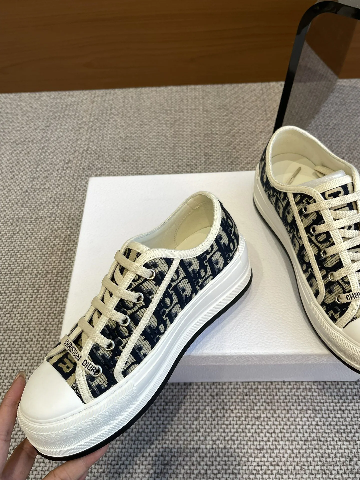 Christian Dior Flat Shoes Elegant 21199
