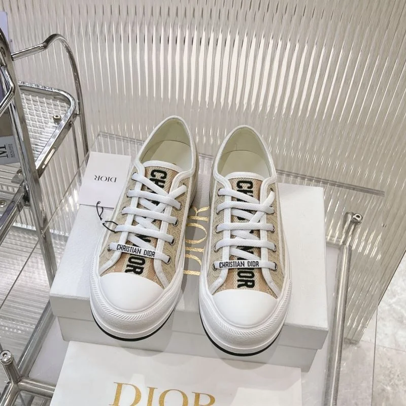 Original Christian Dior Flat Shoes 22059