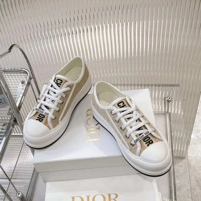 Original Christian Dior Flat Shoes 22059