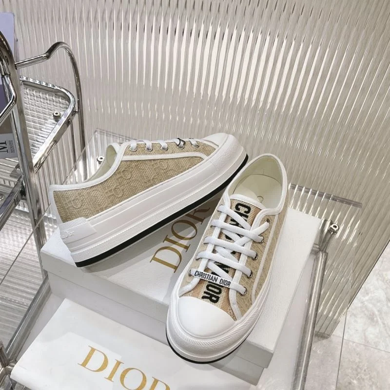Original Christian Dior Flat Shoes 22059