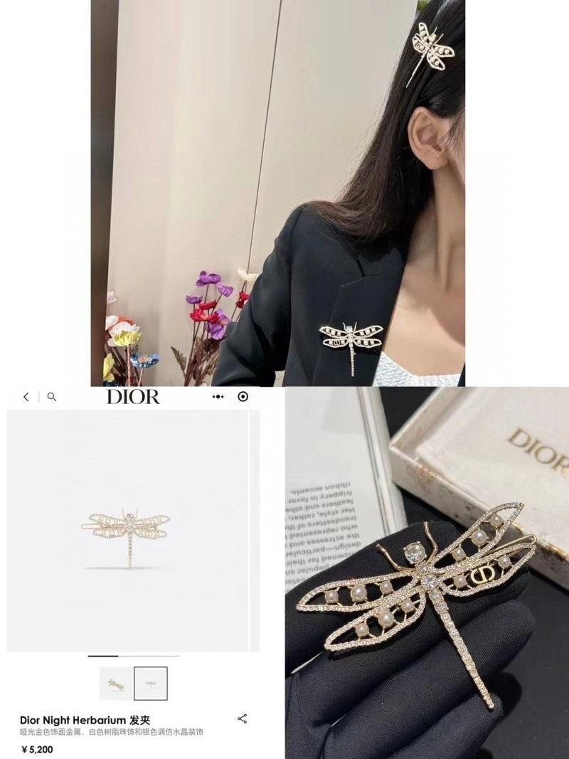 Christian Dior Hairpins Bold 232574