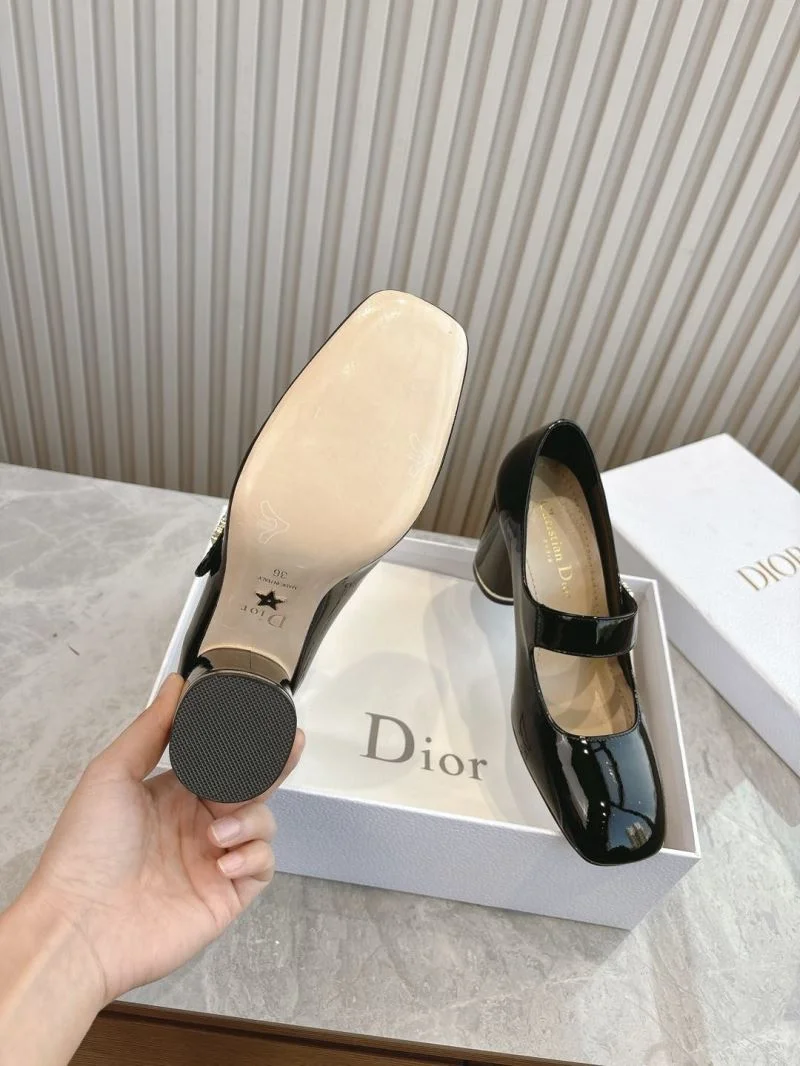 Breathable Christian Dior Heeled Shoes 21193