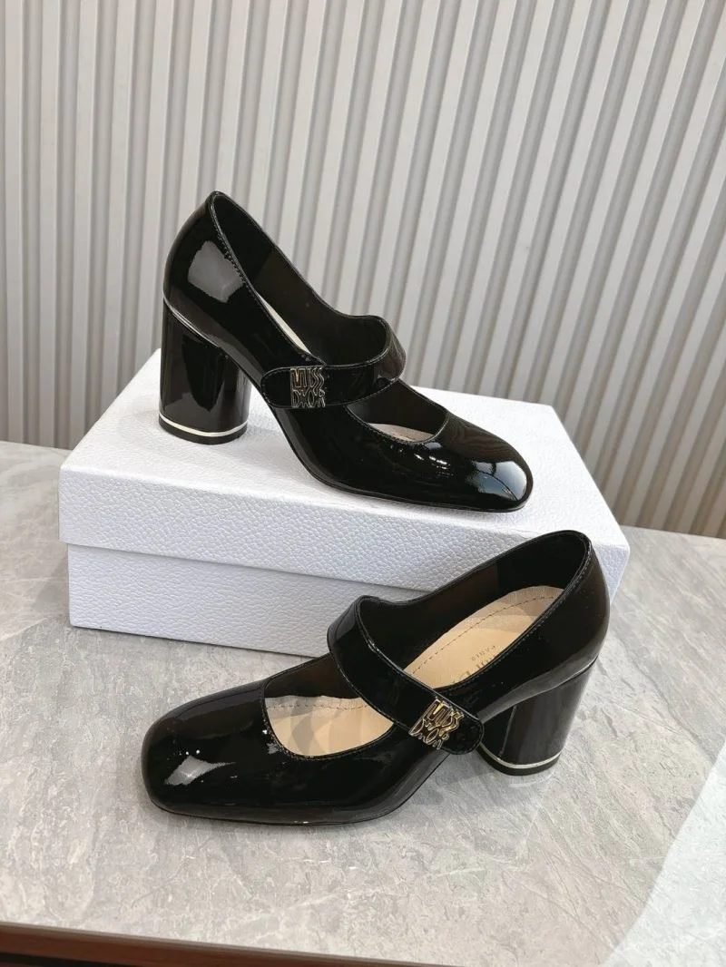 Breathable Christian Dior Heeled Shoes 21193