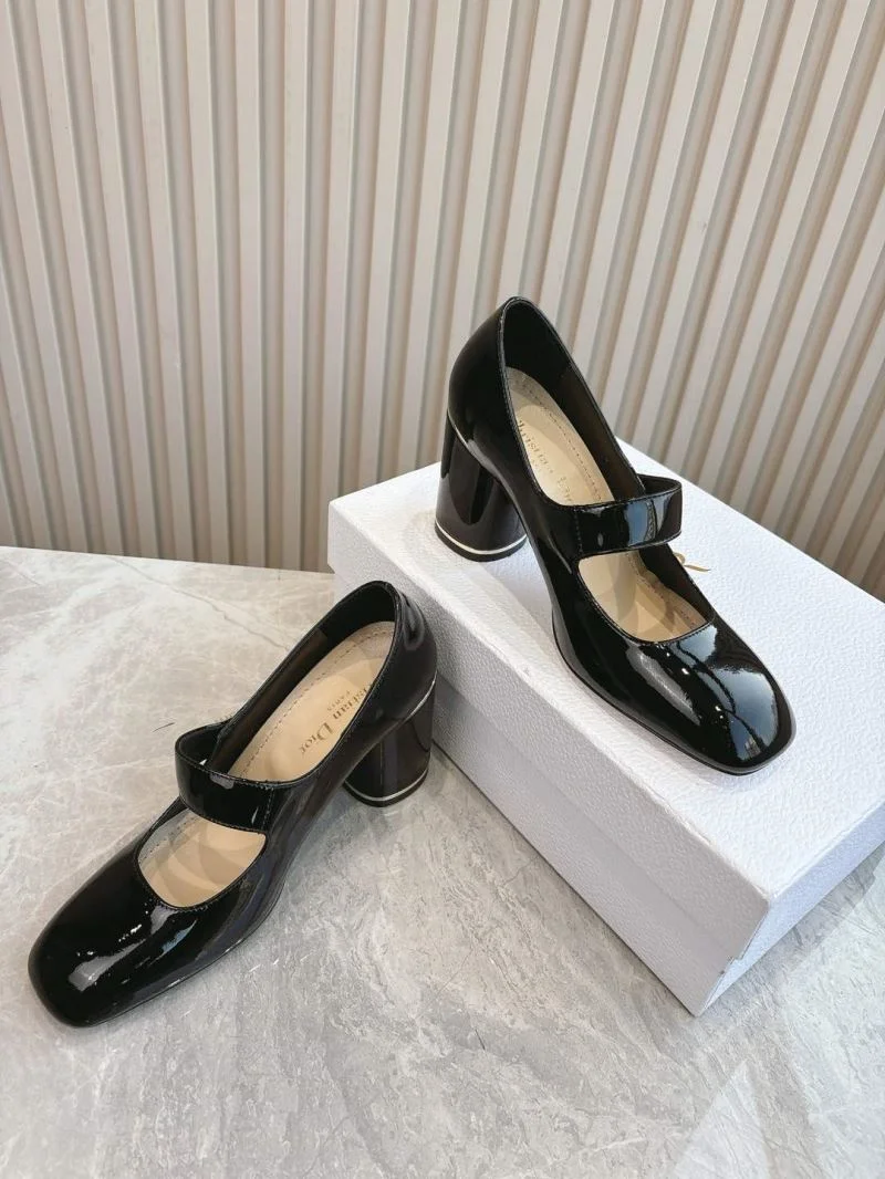 Breathable Christian Dior Heeled Shoes 21193