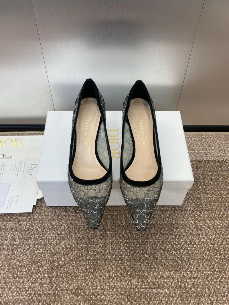 Minimalist Christian Dior Heeled Shoes 22062