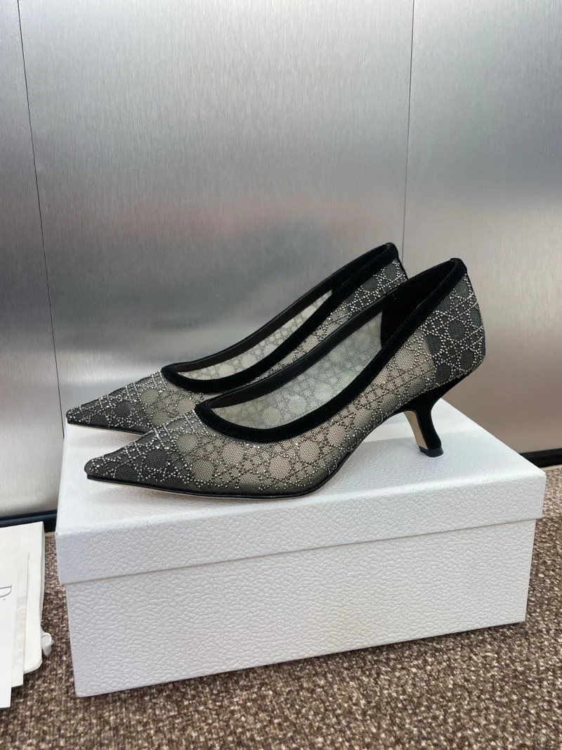 Minimalist Christian Dior Heeled Shoes 22062
