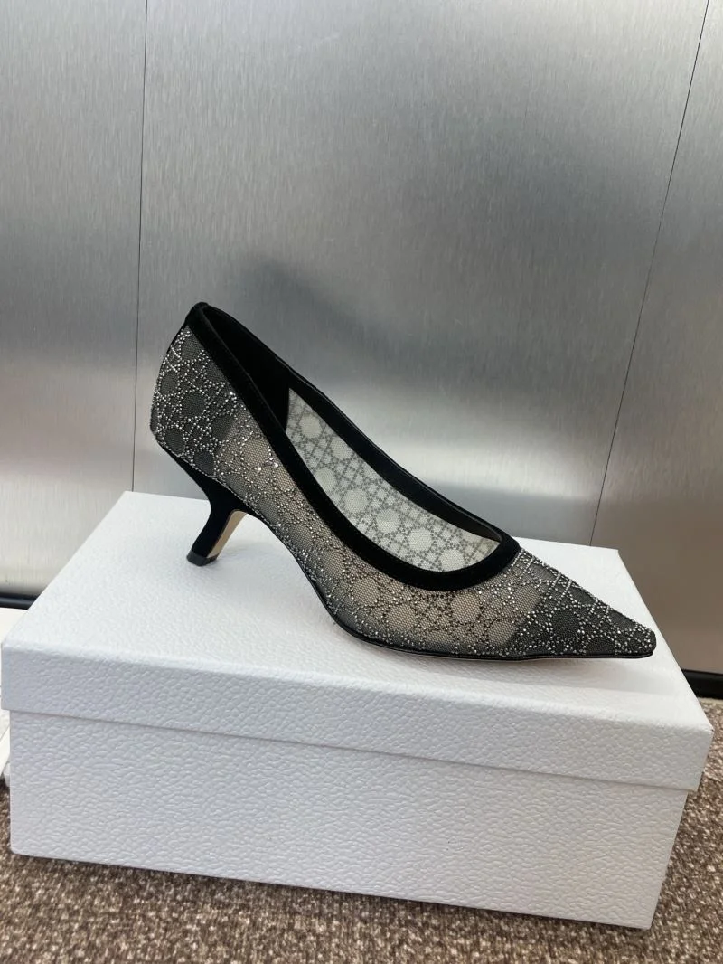 Minimalist Christian Dior Heeled Shoes 22062